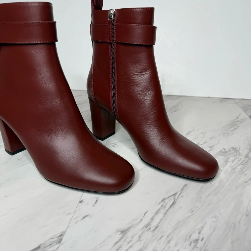 Longchamp brown red